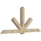 Ekena Millwork Kennewick Rough Sawn Timber Gable Bracket, Douglas Fir, 108"W x 49"H x 6"D x 6"F, 11/12 Pitch GBW108X49X0606KEN00RDF - alternate 3